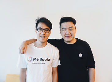 Dr. Chatichai & Hao Jin - Me Books Founders